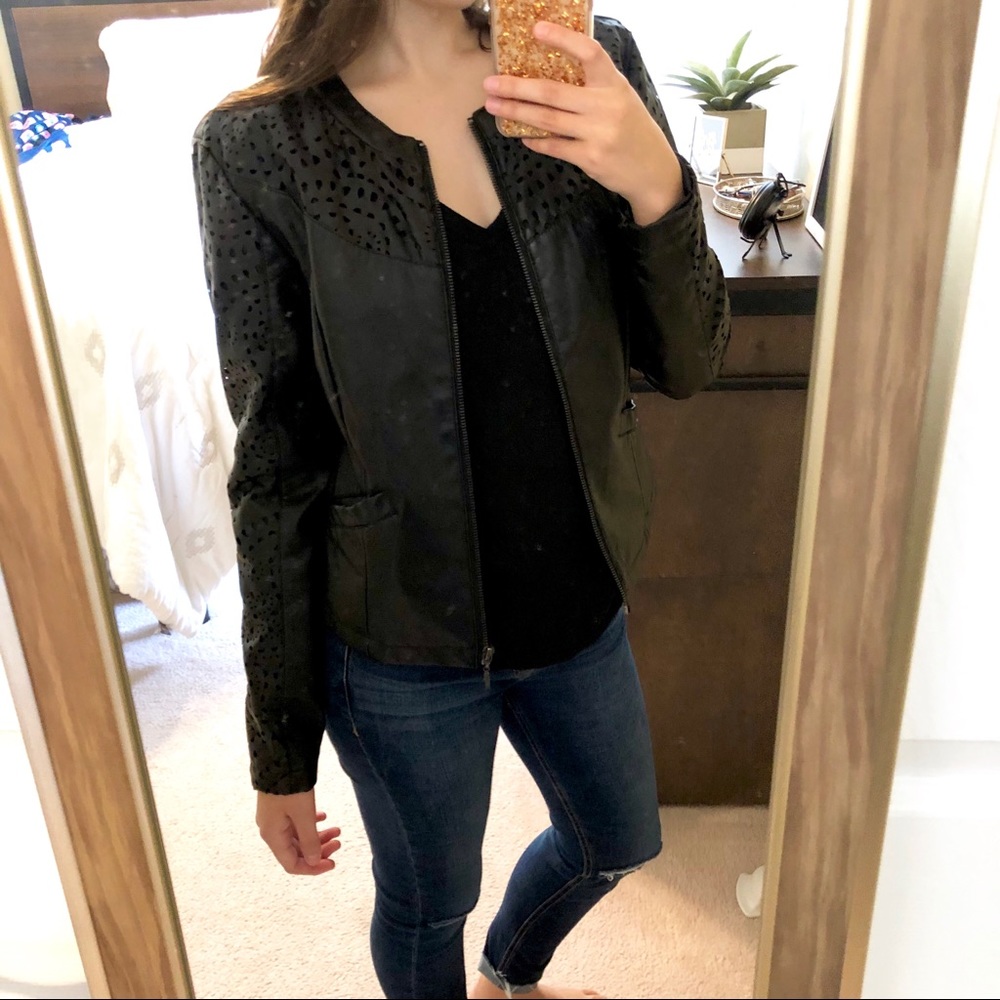 Rampage Faux Leather Jacket